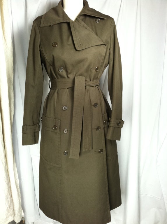 GIVENCHY NOUVELLE BOUTIQUE TRENCH COAT