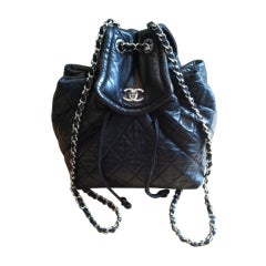 Chanel Classic Lambskin Quilted Backpack