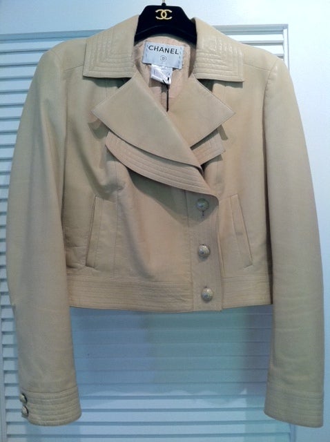 CHANEL  Leather Jacket