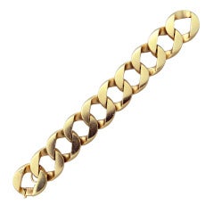 1940s Verdura Large Curb Link Bracelet