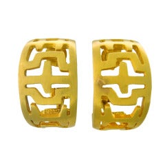 Zolotas Gold Hoop Earrings