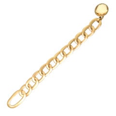 Pomellato Narciso Gold Rock Crystal Link Bracelet