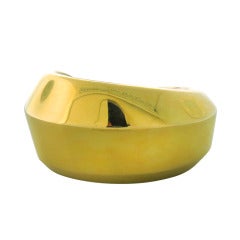 Large Pomellato Gold Cuff Bracelet