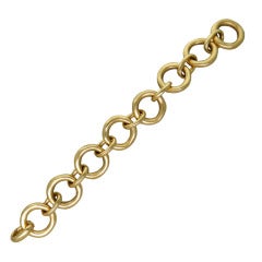 Heavy Classic Pomellato Gold Link Bracelet