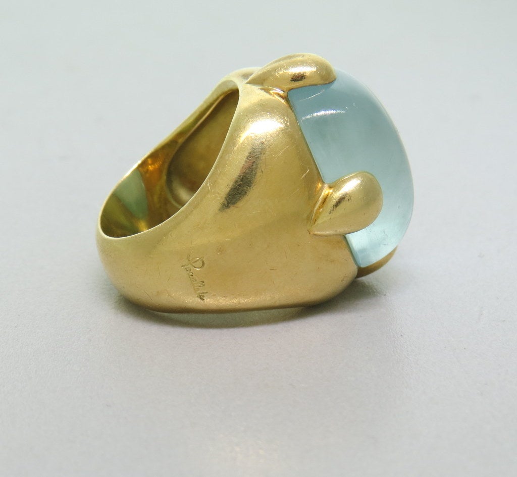 pomellato aquamarine ring