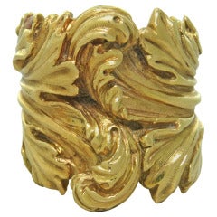 Buccellati Gold Leaf Ring