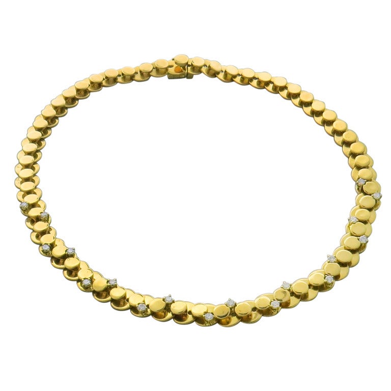Marina B Diamond Gold Necklace
