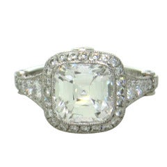 Tiffany & Co. Vermächtnis 3::07 Karat Diamant Platin Verlobungsring