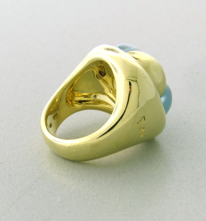 pomellato aquamarine rings