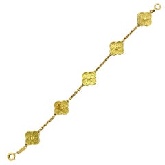 VAN CLEEF & ARPELS VCA ALHAMBRA Gold Bracelet