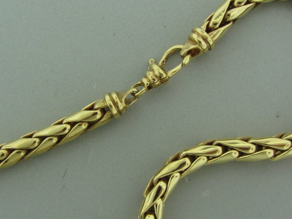 Women's H. STERN Amethyst Peridot Diamond Gold Necklace