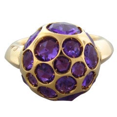 POMELLATO Harem Gold Amethyst Ring