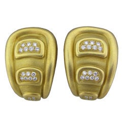 KIESELSTEIN CORD Windows Gold Diamonds Earrings