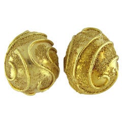 ELIZABETH GAGE Gold Earrings 2