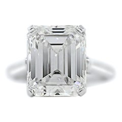 TIFFANY & CO Platinum 6.43ct Diamond Engagement Ring
