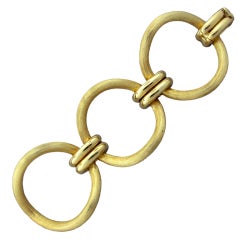 CARTIER Gold Large Link Bracelet