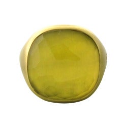 Pomellato Cipria Gold Lemon Citrine Ring