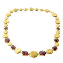 Marco Bicego Jaipur Gold Gemstone Necklace