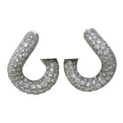 Pomellato Gourmette Gold Diamond Earrings
