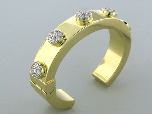 Women's Faraone Mennella Gold Diamond Bracelet