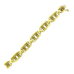Kieselstein Cord Gold Link Bracelet