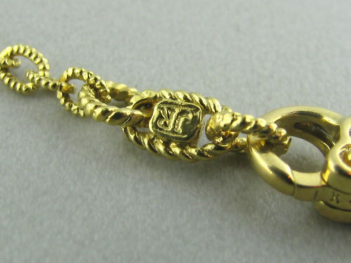 Judith Ripka Gold-Quarz-Diamant-Halskette 1