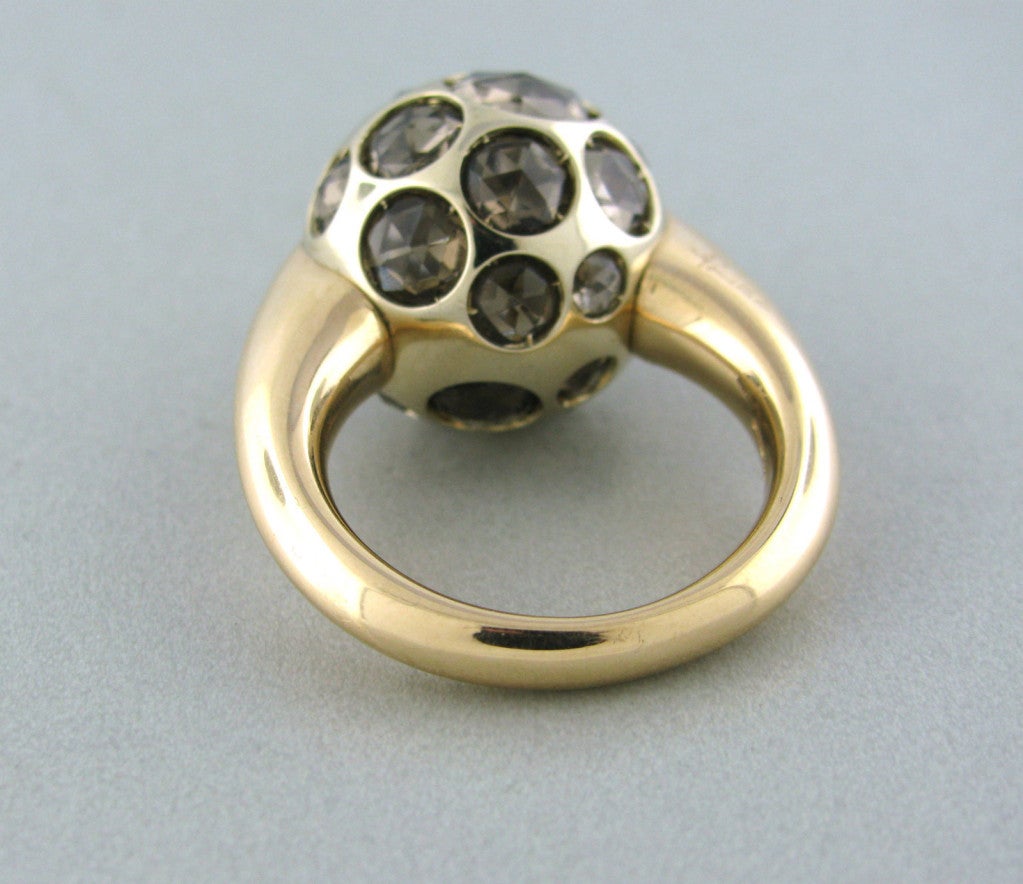 Women's Pomellato Harem Gold Quartz Ring