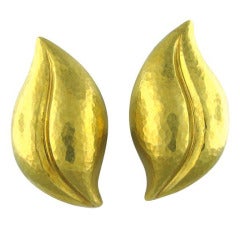 Tiffany & Co Paloma Picasso Gold Earrings