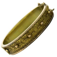 Gold Bangle Bracelet