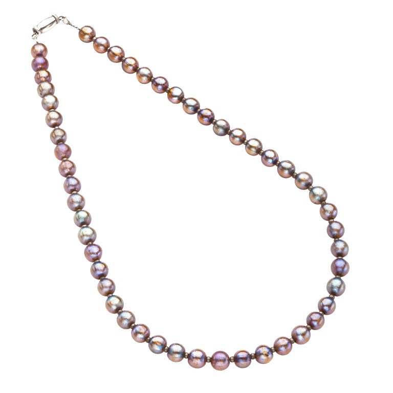 WMF Necklace of Faville Glass beads