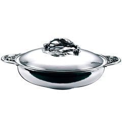 Georg Jensen Covered Serving Dish 2A