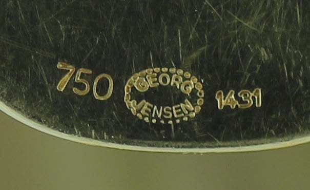 Georg Jensen  Gold Bracelet  by Minas Spiridis