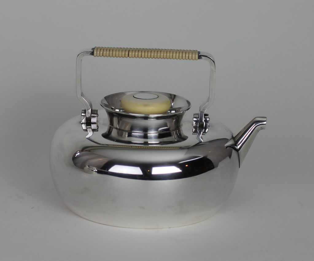 Jensen stacking teapot no. 987B by Soren Jensen For Sale at