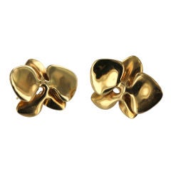 ANGELA CUMMINGS Gold Earrings