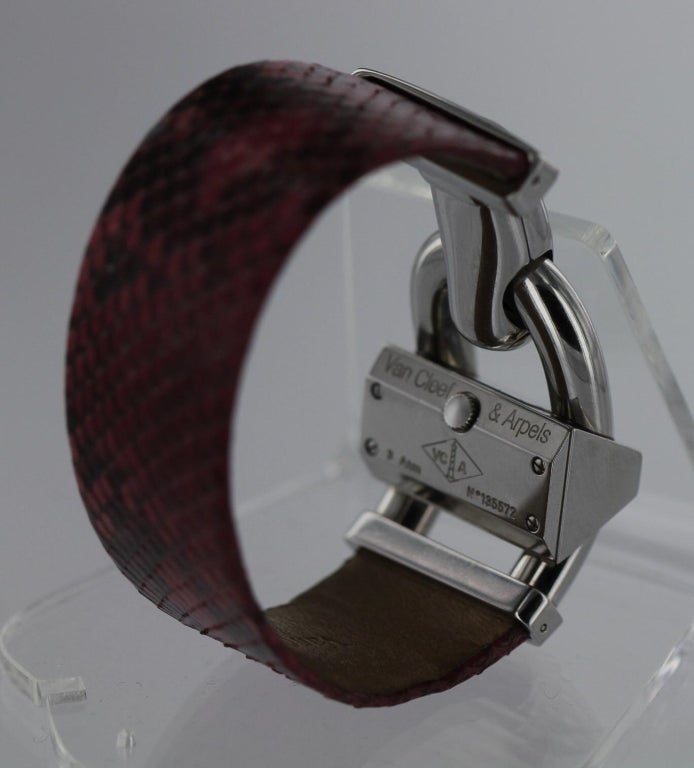 Women's VAN CLEEF & ARPELS Stainless Steel Cadenas Wristwatch