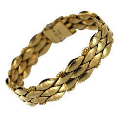 GEORG JENSEN Gold Bracelet No.1086