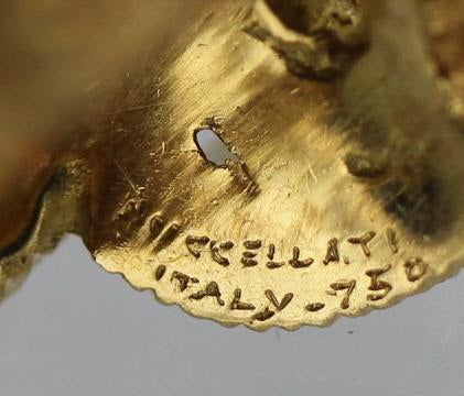 Women's or Men's BUCCELLATI Gold Snake Ring