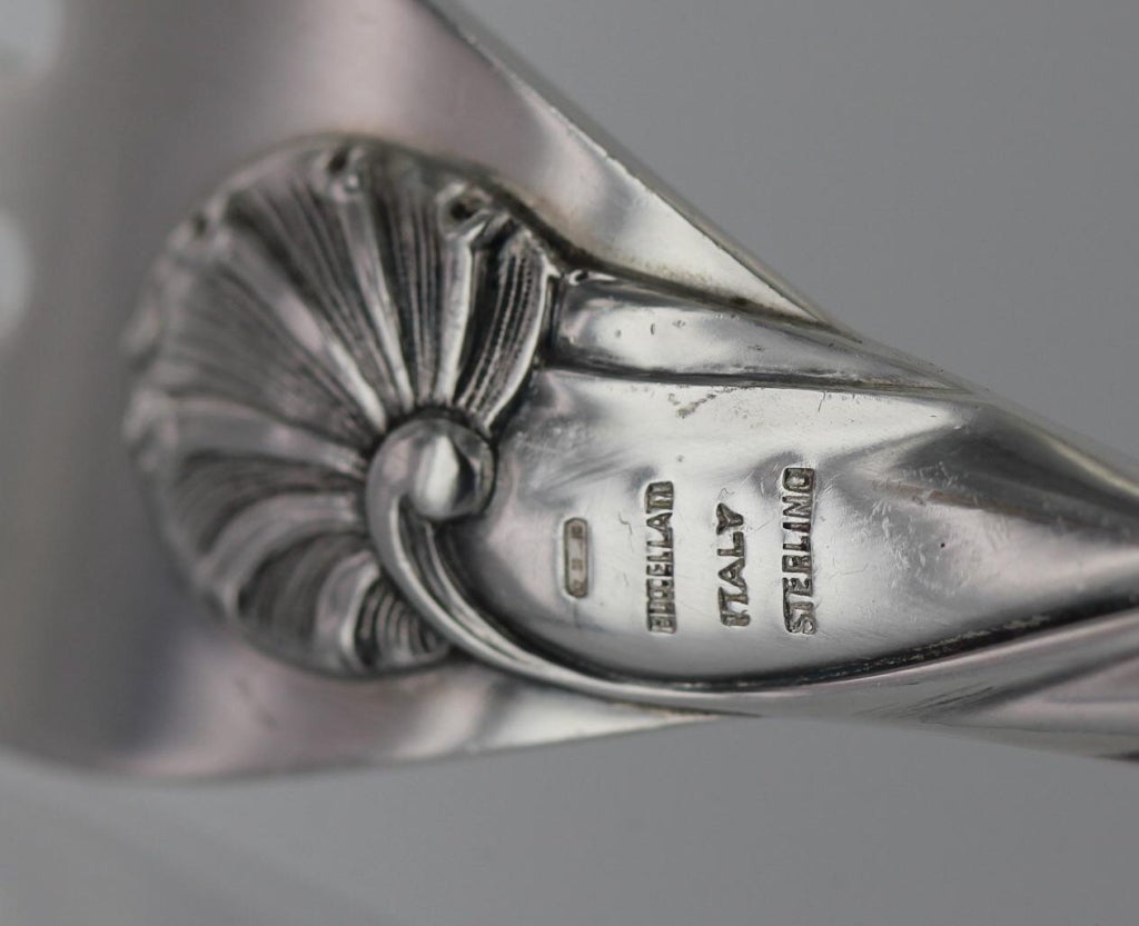 Women's or Men's Buccellati 'Torchon' Sterling Silver Flatware