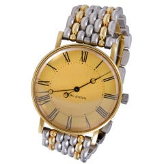 Vintage Georg Jensen Yellow Gold Wristwatch