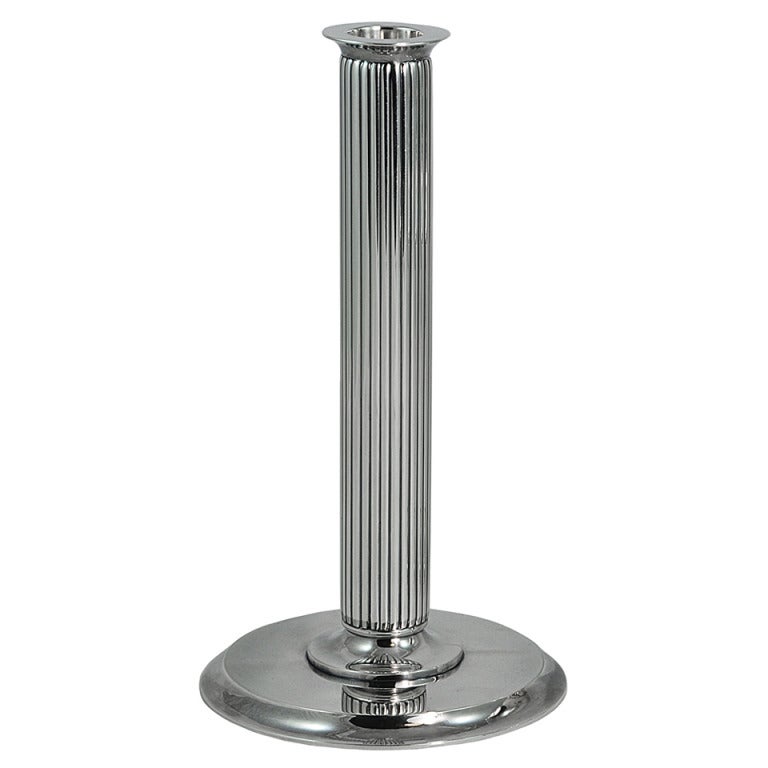 Georg Jensen Candlestick No. 855A For Sale