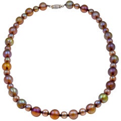 WMF Favrile Glass Beaded Necklace