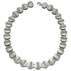 Georg Jensen Sterling Necklace No. 124