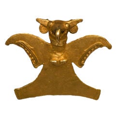 VAN CLEEF & ARPELS Gold Eagle Pendant / Pin