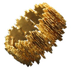 WIENER Yellow Gold Bracelet