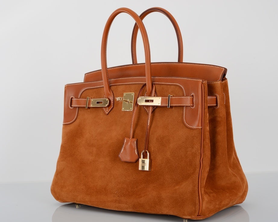 suede hermes birkin