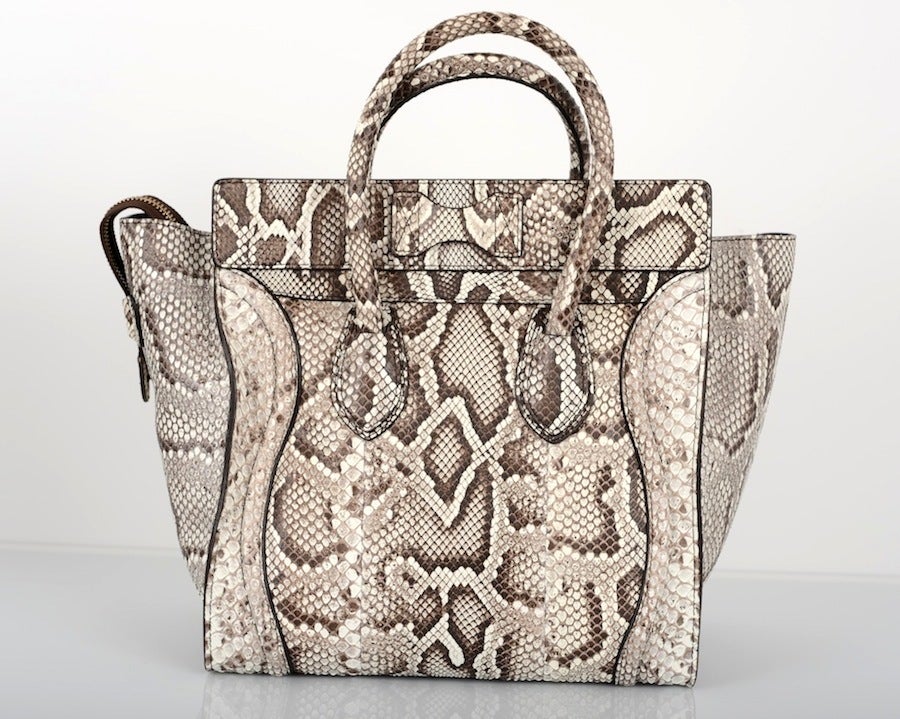CELINE 2012 PYTHON MINI LUGGAGE SOLD OUT 1