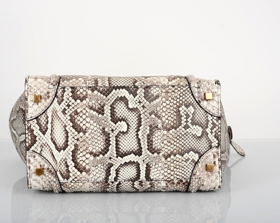 CELINE 2012 PYTHON MINI LUGGAGE SOLD OUT 2
