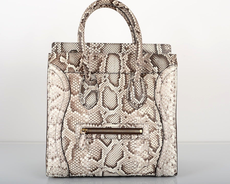 CELINE 2012 PYTHON MINI LUGGAGE SOLD OUT 5