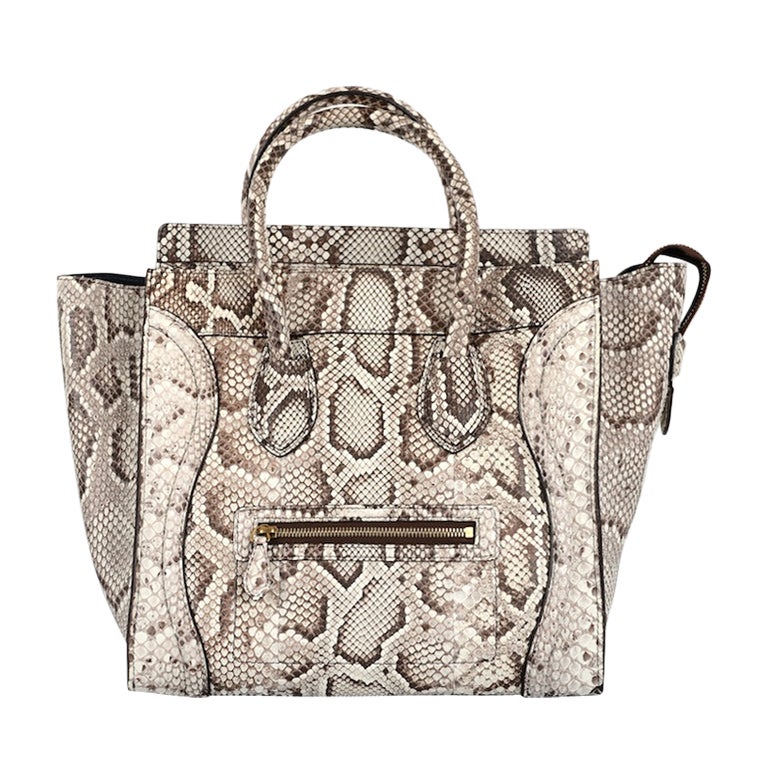 CELINE 2012 PYTHON MINI LUGGAGE SOLD OUT
