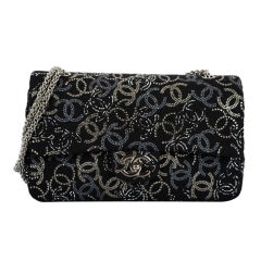 CHANEL CLASSIC RUNWAY BAG LIMITED EDITION W BLING CC 2 DIE!!